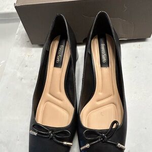 Franco Sarto Women's Black Natalia Dress Shoes.